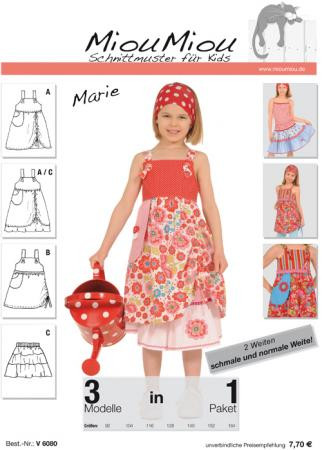 Miou Miou Schnittmuster Kinder V6080