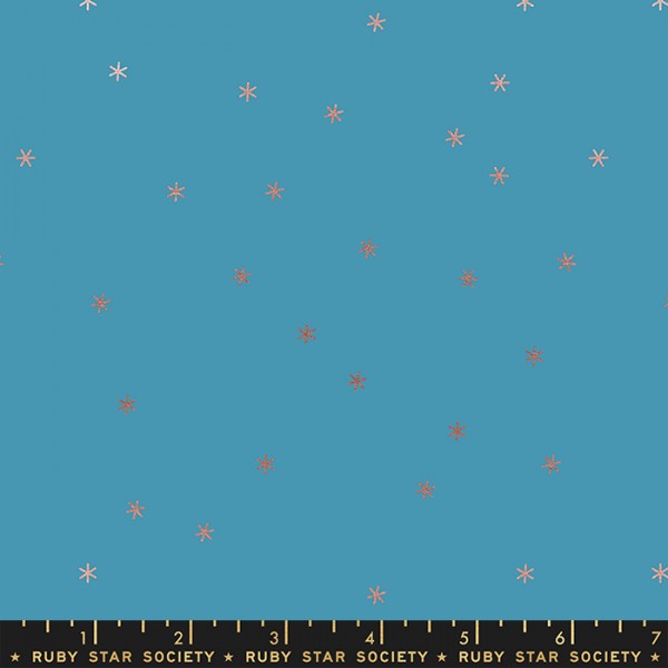 Ruby Star Society Spark Metallic-Vintage-Blue by Melody Miller