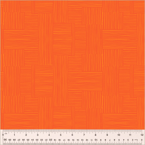 Heather Ross Ruby and Bee Blenders Marigold/Mandarin