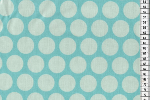 Wachstuch Super Dots Aqua Sky