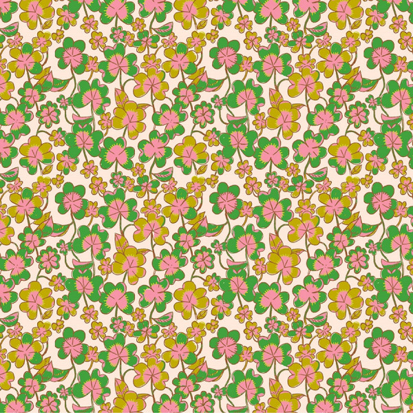Heather Ross Forestburgh Clover blush