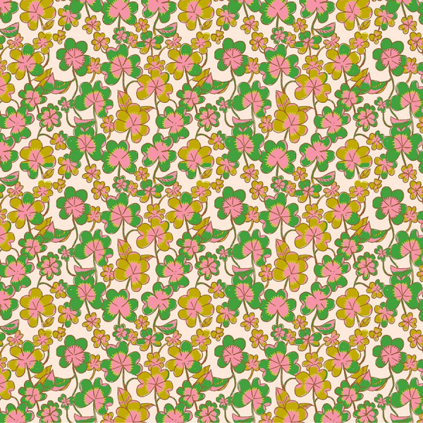 Heather Ross Forestburgh Clover blush