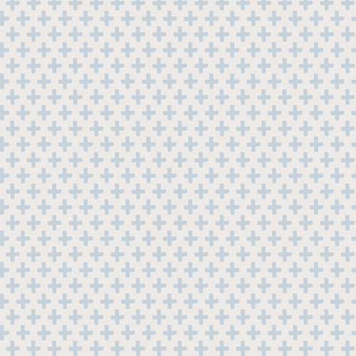 Art Gallery Maureen Cracknell True Blue Criss Cross Blue