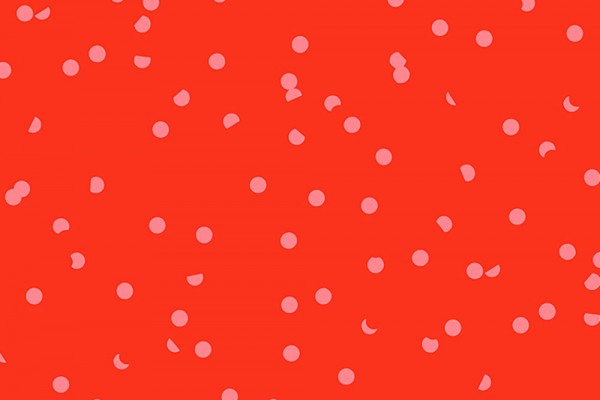 Ruby Star Society Kimberly Kight Hole Punch Dots Ruby
