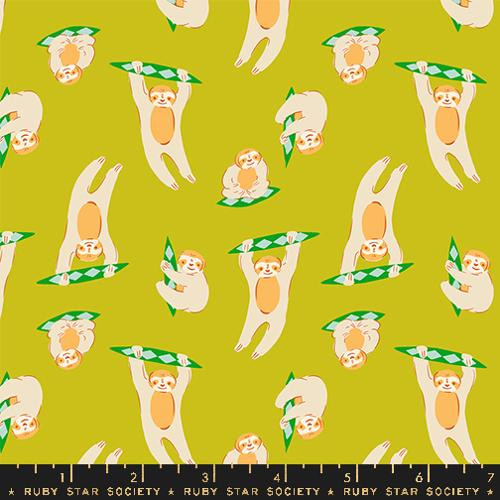 Ruby Star Society Collaborative Collection Animal Animal Baby Sloth Pistachio