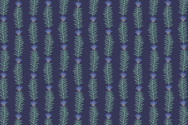 Camont by Rifle Paper Eden NAvy Metallic