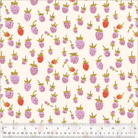 Heather Ross Studio Edit MINKY Strawberries