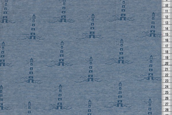 Westfalenstoffe Single Jacquard Leuchtturm