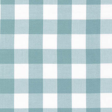 Carolina Gingham cotton yarn dyed fog