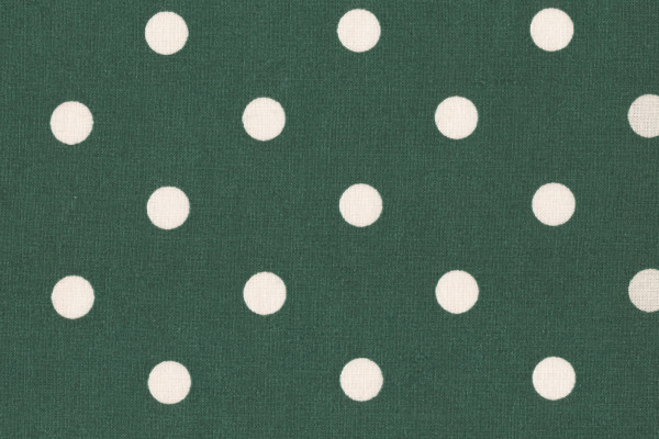 Dekostoff Dots Big green