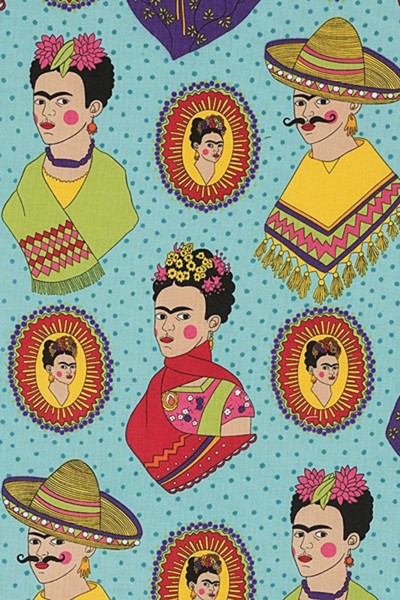 Laminated cotton Alexander Henry Fantastico Frida
