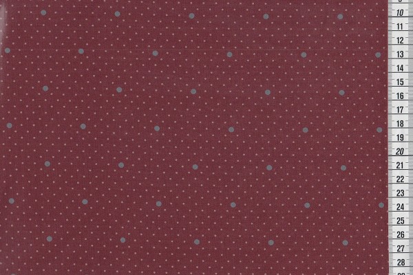 Wachstuch Dottie Dot Ginger Red