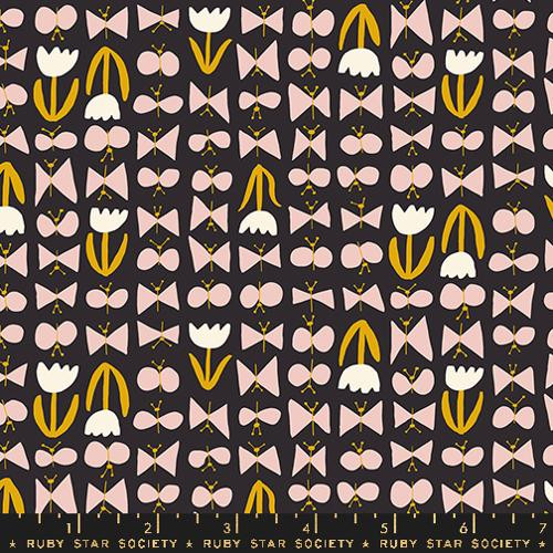 Ruby Star Society Kimberly Kight Bird is the Word Butterflies Soft Black