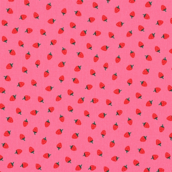 Wachstuch Strawberry Pink/Rot