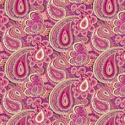 Luxe Paisley Pink