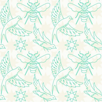 Alison Glass Sunprint Luminance - Flourish Jade