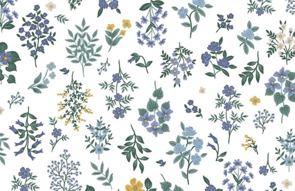 Strawberry Fields Rifle Paper Hawthorne Periwinkle
