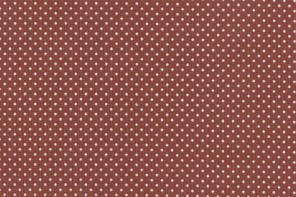 Wachstuch Oilcloth Dots Paprika/Burned Rose