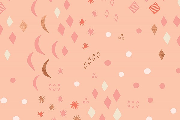 Ruby Star Society First Light Alexia Marcelle Abegg Moonrise Moons Celestial Peach Blossom