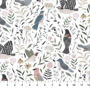 Birdwatch by Boccaccini Meadows - Birds white