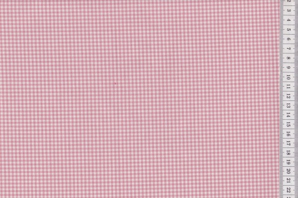 Westfalenstoffe Oxford Vichykaro rose-weiß