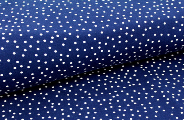 Bio Stretchjersey Dotties marine