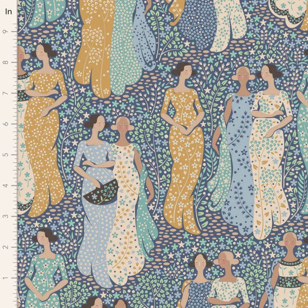 Tilda Hometown Friendly Gathering Blue