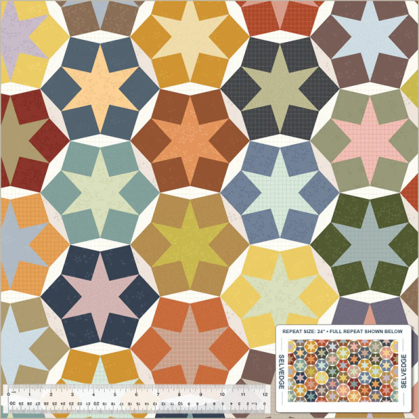 Windham Fabrics Nature Study 2.Stellar Whole Cloth Panel