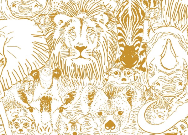 Cloud9 Grasslands by Sarah Watson Wild Things gold