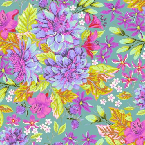 Tula Pink Untamed Hello Dahlia Cosmic