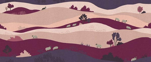 London Town by Sara Mulvanny London Town Box Hill - Purple