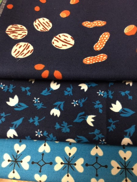 Rubystar Society Smol by Kimberly Kight Fat Quarter Set blau