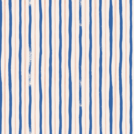 Rifle Paper Meadow Stripe blue