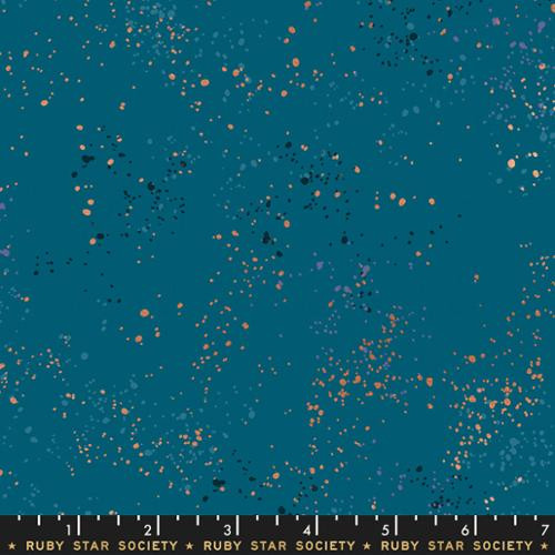 Ruby Star Society Speckled by Rashida Coleman Hale teal 53M