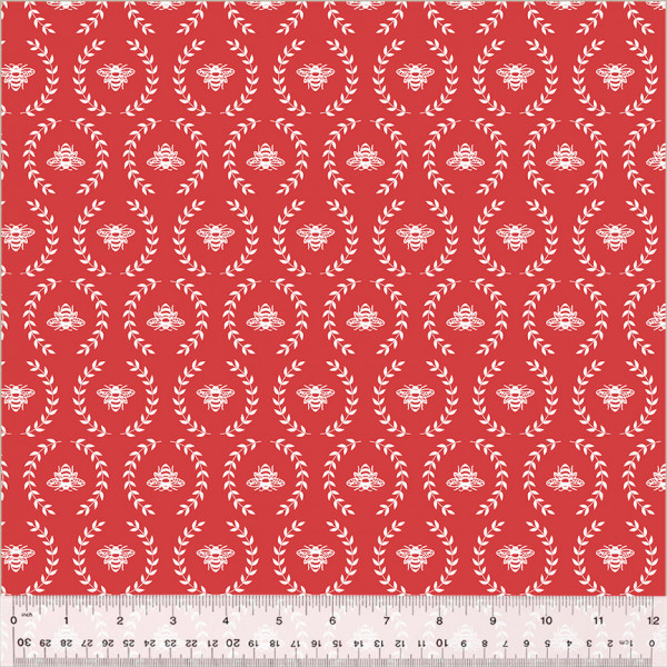 Clover & Dot Allisson Harris Cluck Cluck Sew Bee Red