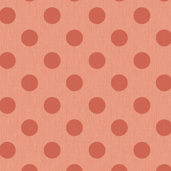 Tilda chambray dots ginger
