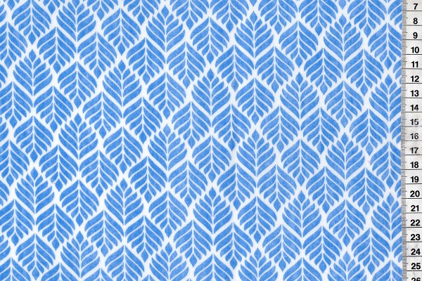Wachstuch Trigo French Blue