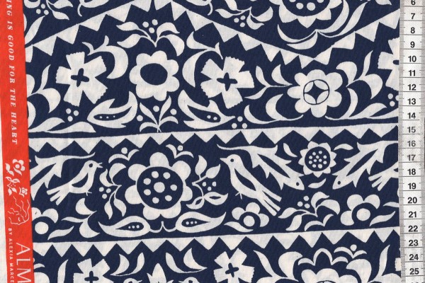 Ruby Star Society ALMA Floral navy by Alexia Marcelle Abegg