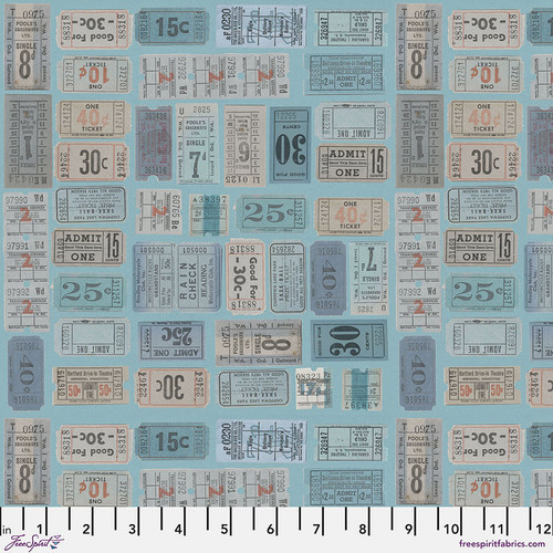 Tim Holtz Palette Blue Tickets