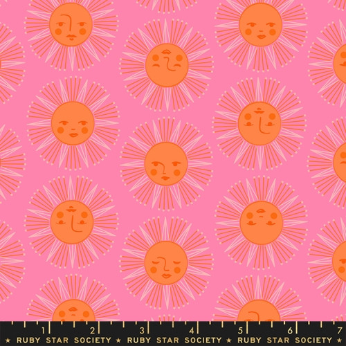Ruby Star Society Melody Miller Rise and Shine Morning Sun pink