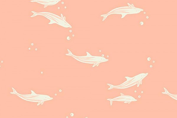 Ruby Star Society Sarah Watts Florida Volume 2 Dolphines peach