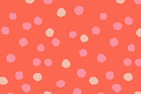 Ruby Star Society First Light Kimberly Kight Chunky Dots Polka Dots Tangerine Dream