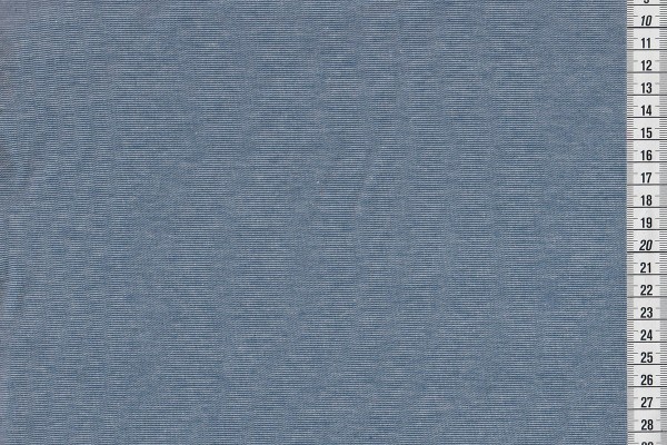 Westfalenstoffe Single Jacquard blau-weiß geringelt
