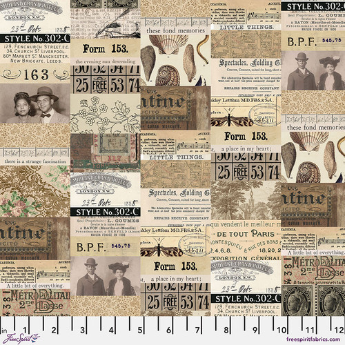 Tim Holtz Palette Orange Collage Neutral