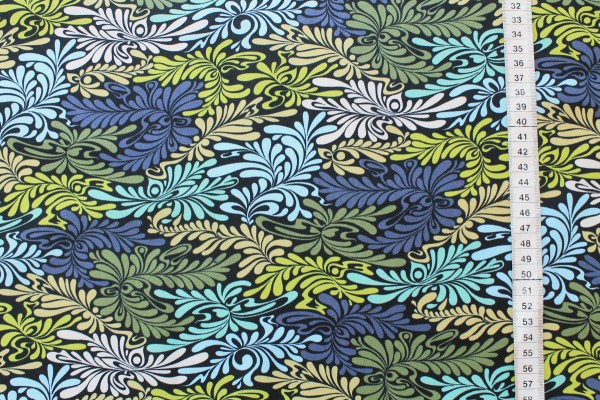 Tula Pink moon shine camo deluxe indigo