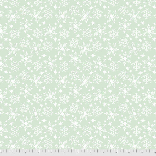 Fa La La by Maude Ashbury Snowfall-Aqua