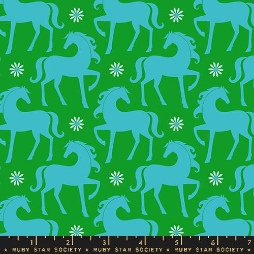Ruby Star Society Melody Miller Carousel Fancy Horse Verdant