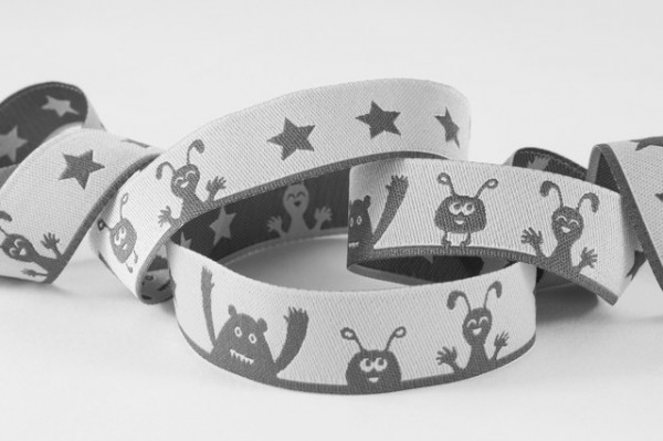 BestFriends Webband, silbergrau