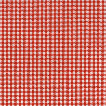 Carolina Gingham cotton yarn dyed crimson