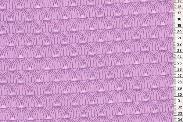 Midsommar by Pippa Shaw Retro Coneflower purple